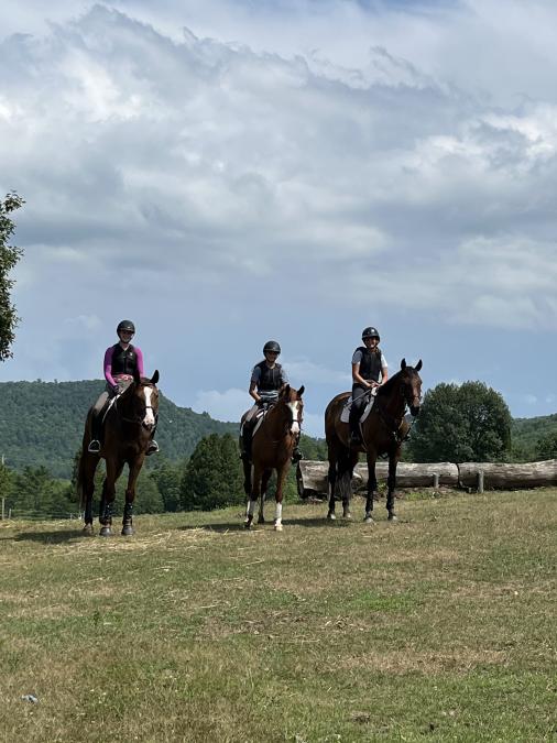 Hitching Post Farm Schooling Trial 3, Sat, Jul 22, 2023 Blue Horse