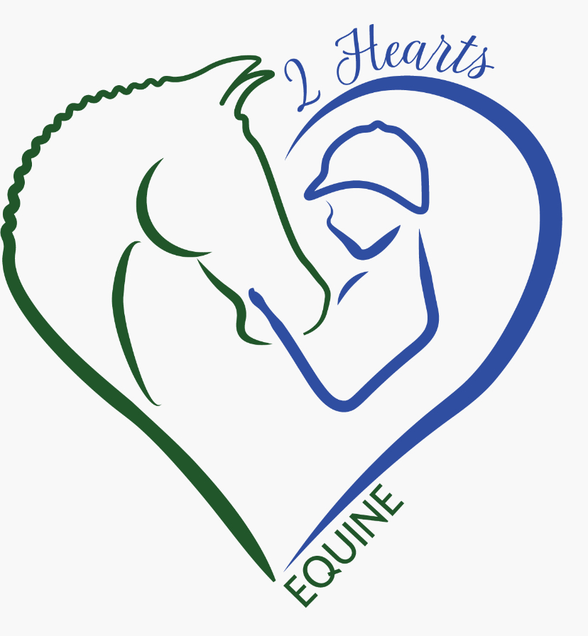 2 Hearts Equine logo